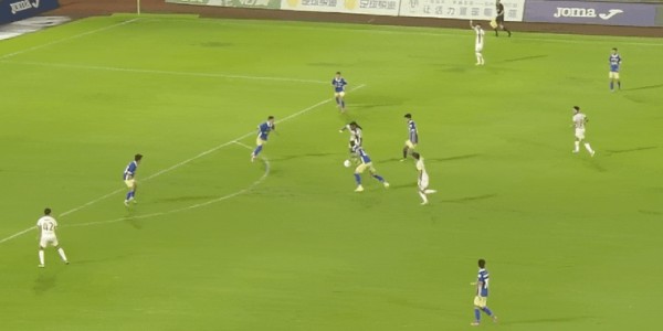 中甲半场：唐诗破门，福尔特斯建功，定南赣联暂1-1苏州东吴