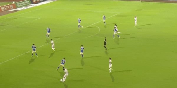 中甲半场：唐诗破门，福尔特斯建功，定南赣联暂1-1苏州东吴