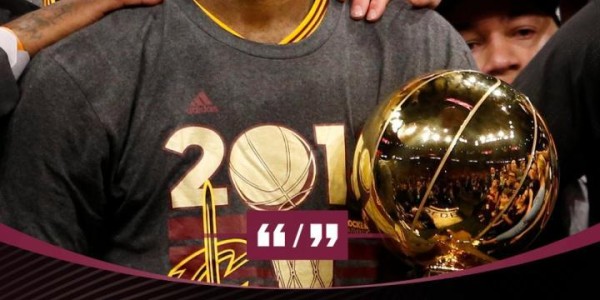 开云官方-詹姆斯谈16总决1-3逆转73-9勇士夺冠：就是那一刻让我成为了GOAT